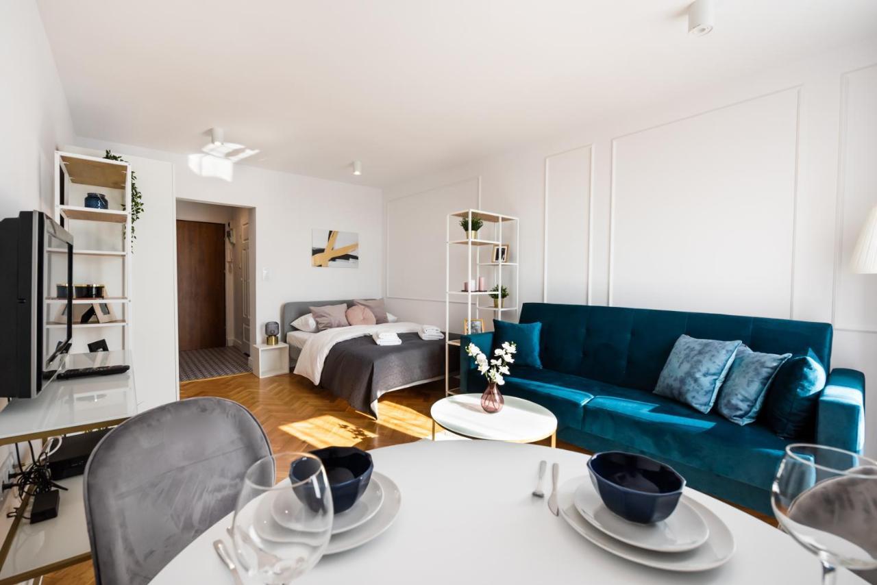 Apartmán Metro Dworzec Gdanski Elegant Studio Varšava Exteriér fotografie