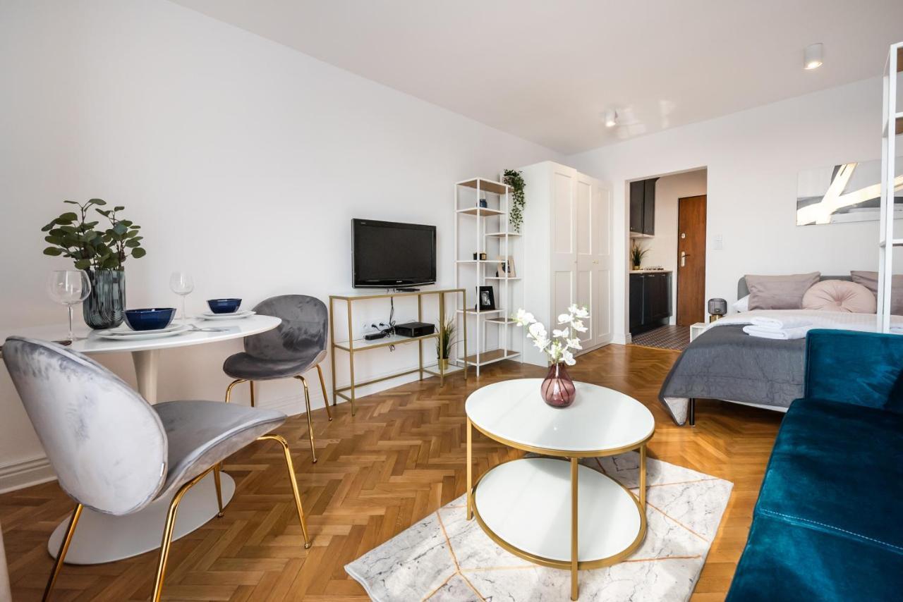 Apartmán Metro Dworzec Gdanski Elegant Studio Varšava Exteriér fotografie